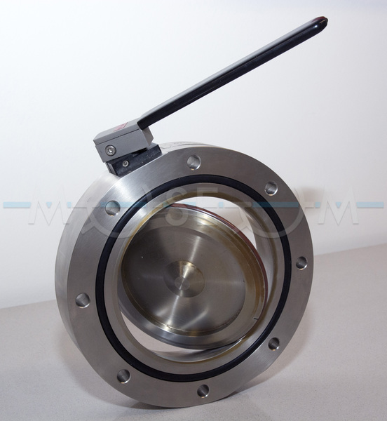 Quarter swing butterfly valve